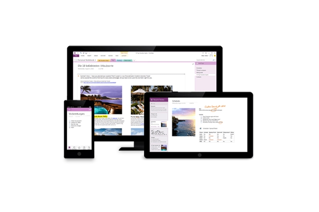 Microsoft OneNote Update Apple Betriebssysteme