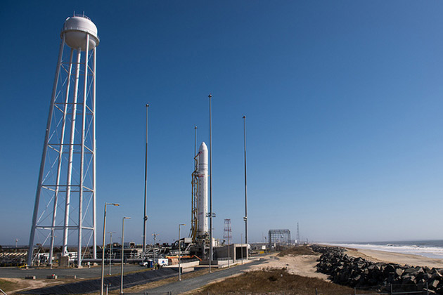 NASA Traegerrakete Antares Testflug Nachrichten